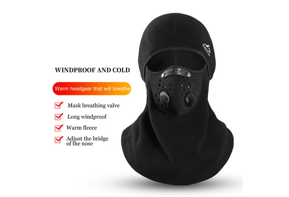 1Pcs Winter Ski Mask Balaclava Outdoor Face Mask with Breathe Valve,  Windproof Warmer Hood Extreme Cold Weather Face Mask, Ski & Snowboard  Winter Gear