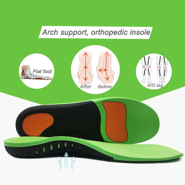 Orthotic Arch Support Shoes Insoles PU 