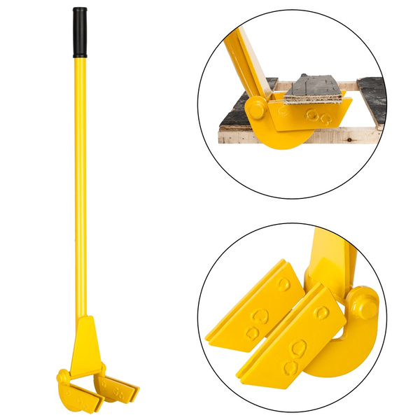 44" Pallet Buster with Handle + Nail-Removal Crowbar for Deck Board ...