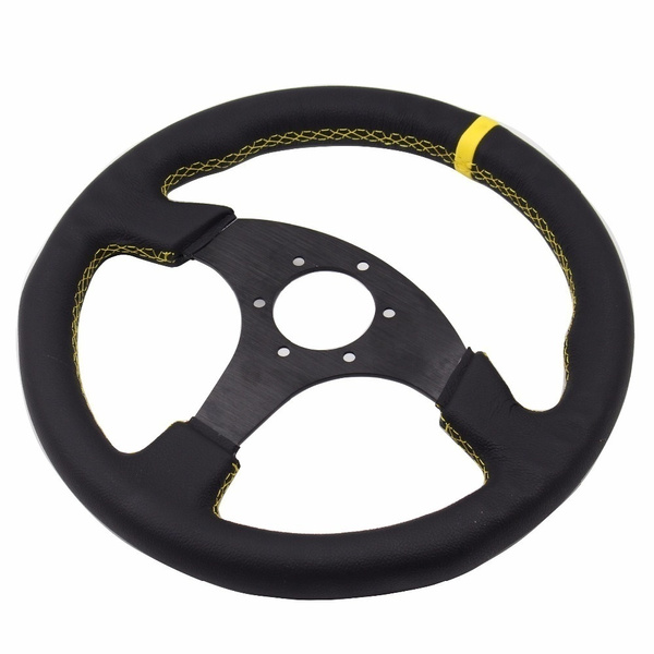 Universal 14inch 350mm Racing Steering Wheel Auto Steering Wheel Sport