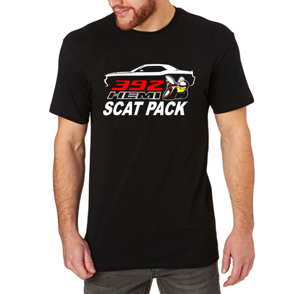 DODGE CHARGER CHALLENGER SRT 392 HEMI Adult Cotton Motorsport T-Shirt Tee NEW