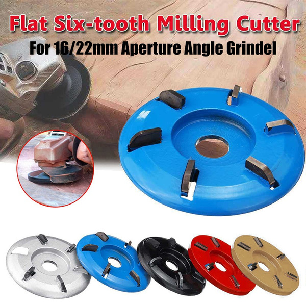 Arc/Flat Plane Teeth Wood Turbo Carving Disc Milling Cutter for Angle Grinder 