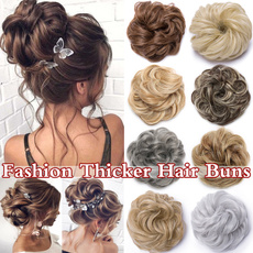hairchignon, hairscrunchie, hairbun, Hair Extensions