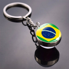 Brazil, American, Key Chain, Jewelry