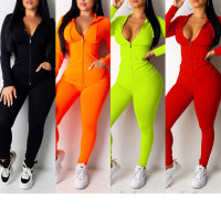 Two Piece Set Tracksuit Women Festival Clothing Fall Winter Top+Pant ...