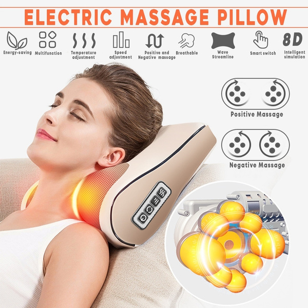 Electric Heating Neck Massager Infrared Massage Machine Shoulder