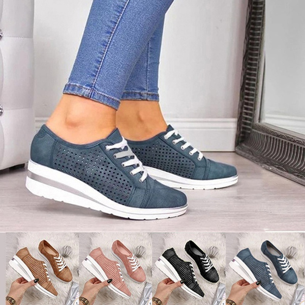 pointed toe platform sneakers