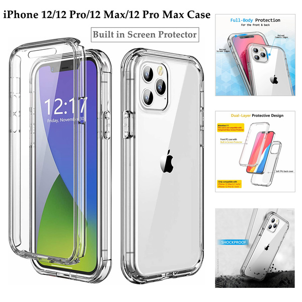 Phone Case Full Body Protection Shockproof Phone Case Cover Compatible with iPhone 12/12 Max/12 Pro Max Phone Accessories Long Service Life