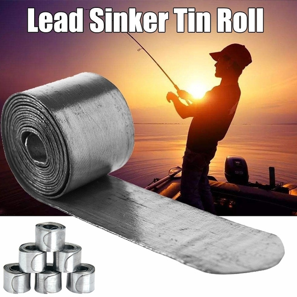 Fishing Lead Sheet Strip Fishing Lead Sinker Tin Roll Fishing Tackle Accessories 