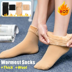Cotton Socks, velvet, thicksock, Elastic