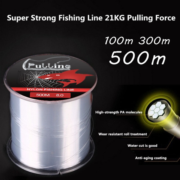 500M Nylon Fishing Line Durable Fluorocarbon Sea Fishing Line