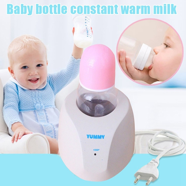 warm milk bottle