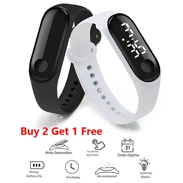 Led on sale ring watch