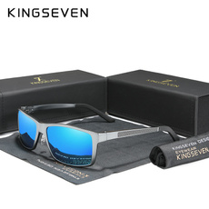 Metal Aviator Sunglasses, Fashion, Aluminum, UV Protection Sunglasses