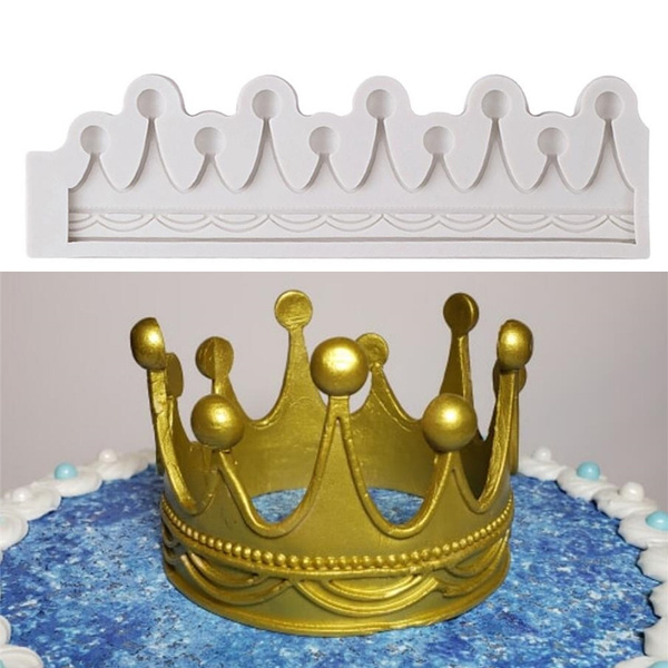 Mardi Gras 3D Crown Cupcake Rings – A Birthday Place