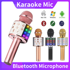 bluetoothmicrophone, Microphone, led, Entertainment