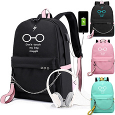 student backpacks, travel backpack, Escuela, usb