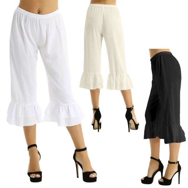 Women's Flared Pants Vintage Pantaloons 