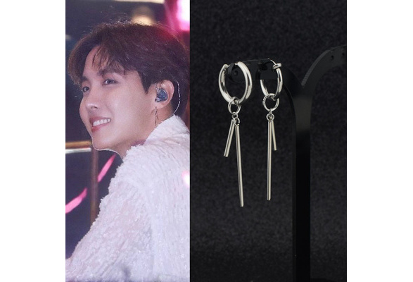 Buy Kpop BTS Bangtan Boys Member Jimin SUGA Unisex Ear Stud Earrings for  A.R.M.Y (H28) at Amazon.in