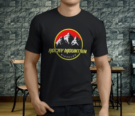 Mountain, Fashion, rockymountain, Slim T-shirt