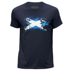 Blues, Slim T-shirt, scotland, scotlandflag