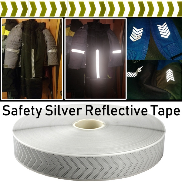silver reflective tape for clothing