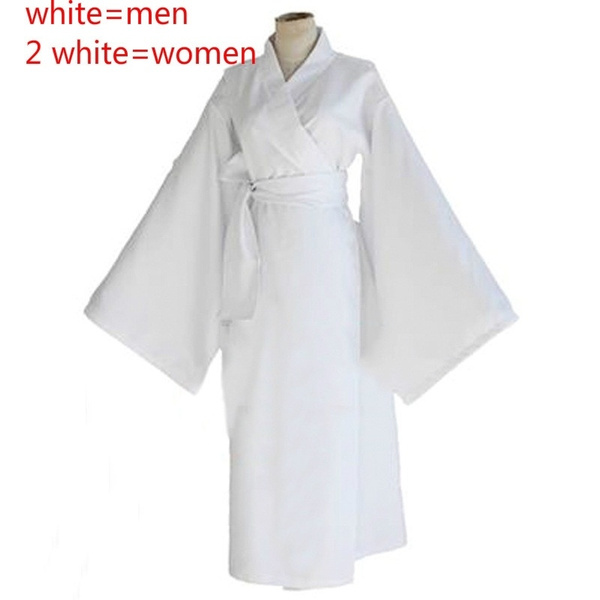 Noragami Yukine Universal Summer Matsuri White Kimono Yukata Men Cosplay Costume