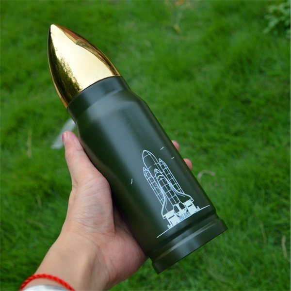 350ml Stainless Steel Thermos Coffee Mug Bullet Vacuum Flask Cup