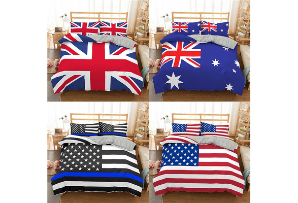 American flag bed deals cover