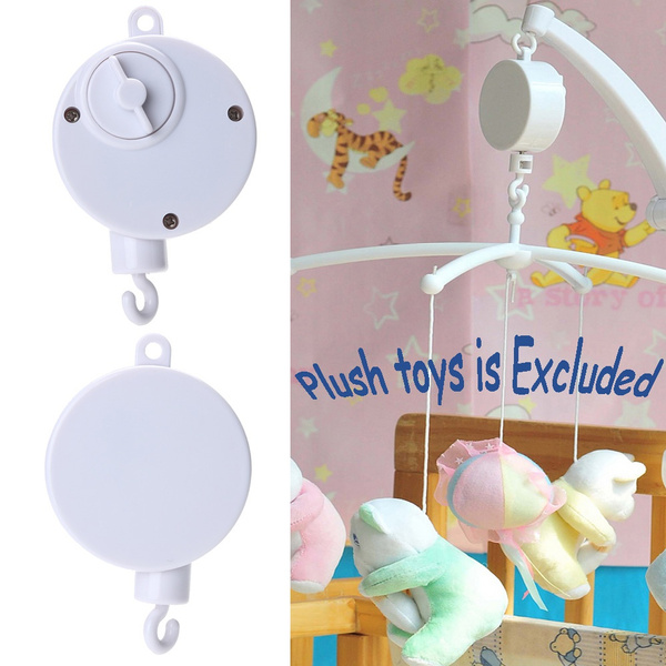 Windup Movement Music Box Baby Mobile Crib Rotating Bed Bell 