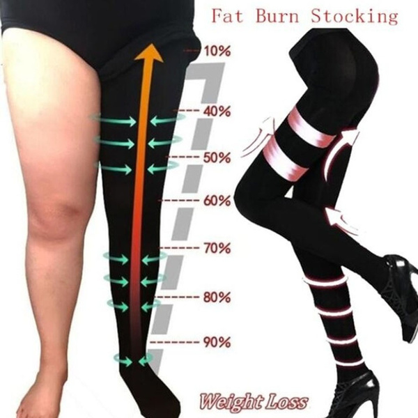 Leg thinning outlet tights