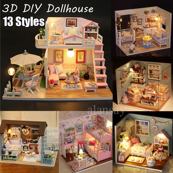 Handmade Wooden Doll Family – DIY Wood Figures – Make your own Dollhouse  Dolls