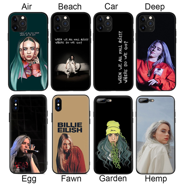 Billie Eilish Iphone Teléfono Estuche Cubierta para Teléfono Xs XR 7/8 I 7 Plus Xs Max X Billie Eilish Iphone Teléfono Estuche Cubierta para Teléfono Xs XR 7/8 I 7 Plus Xs Max X