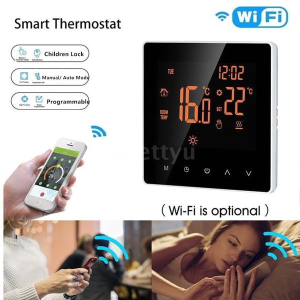 Room Thermostat Digital Room Temperature Controller LCD Room Heating