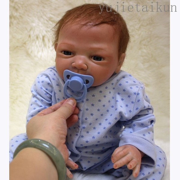 20"/50cm Handmade Realistic Silicone Reborn Baby Boy Doll Toddler Toy ...