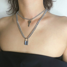 keylocksthenecklace, Jewelry, Ornament, retro necklace