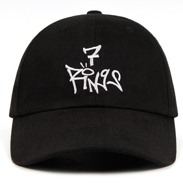 Rings Baseball Cap 100% Cotton Dad Hat 
