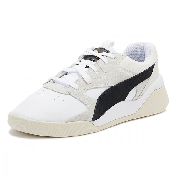 Puma aeon heritage white and cheap black trainers