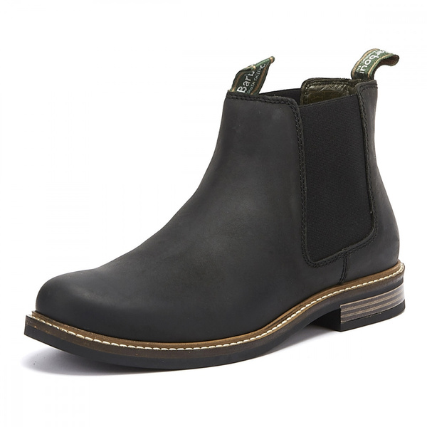 barbour farsley mens black chelsea boots