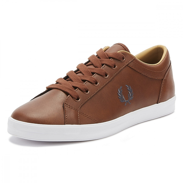 fred perry baseline tan