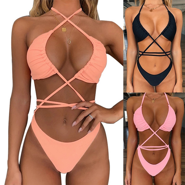 Designer Swimming Suit Two Piece Swimsuit String Womens Bikini