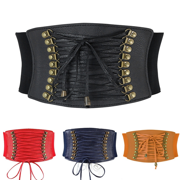 Women's Vintage Corset Belt Vintage Gothic Underbust Corsets and ...