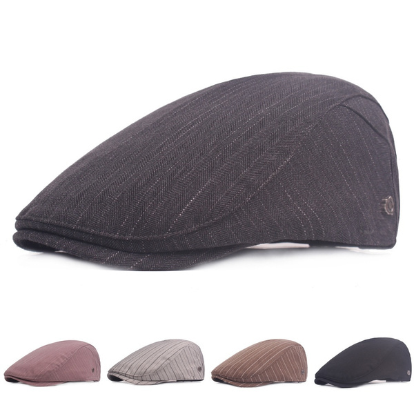 gorros boina Gorra de algodón con visera plana para hombre y mujer gorros boina Gorra de algodón con visera plana para hombre y mujer
