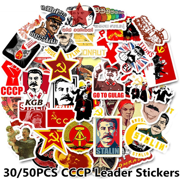 communist car sticker