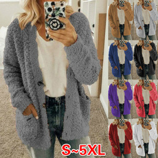 Jacket, Plus Size, Outerwear, Long sleeved