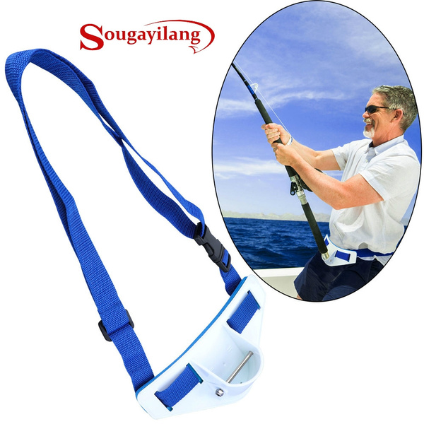 Fishing Fighting Belt Offshore Tackle Boat Fishing Rod Holder Professional  Adjustable Offshore Pad for Fishing Men