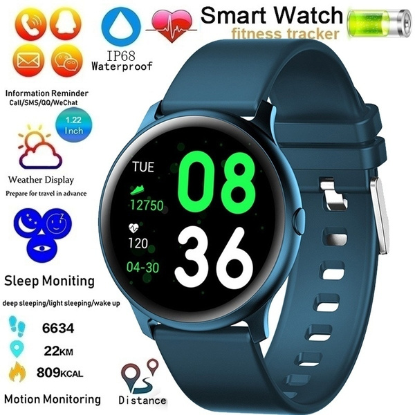 KW19 Reloj Inteligente Para Mujer Delgado BT4.0 Reloj Activo De Frecuencia  Cardíaca Pulsera De Fitness Impermeable Reloj Inteligente Para | Wish