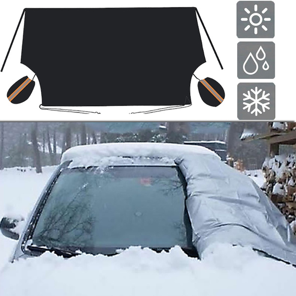 Winter Car Windscreen Snow Cover Waterproof Car Windshield Cover Sun Shade  Cover Windshield Protector For Car/Sedan/SUV
