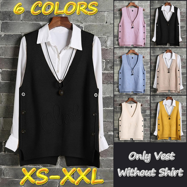 Waistcoat side outlet button