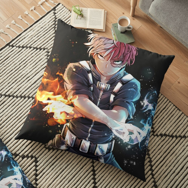 40x40cm My Hero Academia Todoroki Shoto Anime Throw Decorative Pillow Case 942 